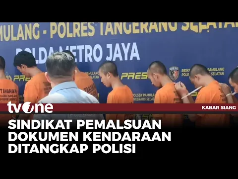 Polisi Bongkar Sindikat Pembuatan STNK-BPKB Palsu