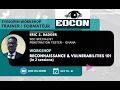 Reconnaissance Vulnerabilities 101 part - Eric Sowah Badger 2021 EDUCATIONAL ONLY