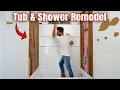 How To Remove and Install a New Bathtub and Shower Surround