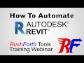 RushForth Tools for Revit Training Webinar
