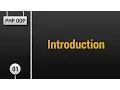 Learn Object Oriented PHP - Introduction and What Is OOP