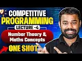 Lecture 4 Understanding Number Theory and Maths Concepts Competitive Programming
