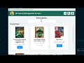 Homepage User - Library System Python Tkinter SQLITE