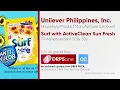 Surf with ActiveClean Sun Fresh TV Ad 2024 30s Philippines CC