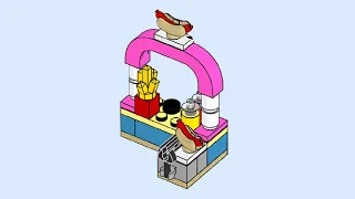 LEGO 562002 Instructions | Friends | Hot Dog Stand | Magazine Gift