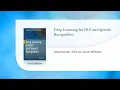 Deep Learning for NLP and Speech Recognition