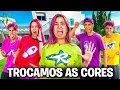 Download Lagu TROCAMOS AS CORES DOS ELEMENTOS *Desafio da cor !
