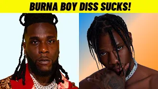 burna boy weak diss track 