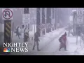 Bone-Chilling Cold In U S Sparks Climate Change Skepticism NBC Nightly News