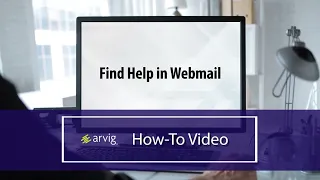 Find Help in Webmail