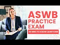 ASWB Test Questions and Answers with Explanations - Practice Exam 35 Need to Know Questions