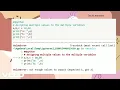 Assigning multiple values to Multiple variables in Python l