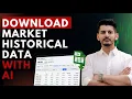 Download NIFTY 50 Data from Yahoo Finance Using ChatGPT