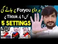 How to viral video on tiktok๐| Tiktok Foryou trick | Tiktok Foryou Settings 2024