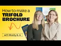 How to make a Trifold Brochure
