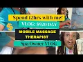 Mobile Massage Therapist Day in The Life - Spa Owner