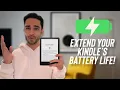 How To INCREASE Your Kindle s Battery Life