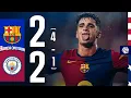 HIGHLIGHTS FC BARCELONA 2 4 - 1 2 MANCHESTER CITY USA TOUR 2024