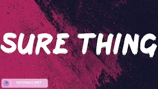 sure thing miguel the chainsmokers rema calvin harris dua lipa mix lyrics 