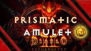 Diablo 2 Resurrected how to make a prismatic amulet - Make things easier and boost all resistances