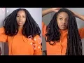Loc Petal Bob Tutorial on Long Locs