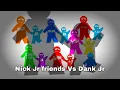 Nick Jr friends Vs Dank Jr ingles