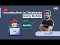 Introduction to Databases Using MySQL Lecture 1