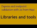 How to validate an endpoint with express and joi Hands on with JotaonCode