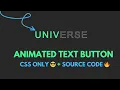 ASMR Animated Text Button CSS Only Source Code