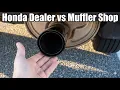 Honda Dealer vs Muffler Shop 6 000 Quote vs Cheap Fix How to Affordably Fix Loud 2003 CRV