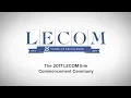 LECOM Erie Commencement 2017