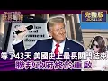 【完整版上集20251116】等了43天 美國史上最長關門結束 聯邦政府終於重啟 #tvbs文茜的世界周報  20251116