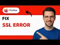 How to Fix SSL Error in Firefox 2026 Full Guide