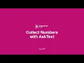 Collect Numbers the Smart Way AskText Regex Validation No Numeric Input No Problem