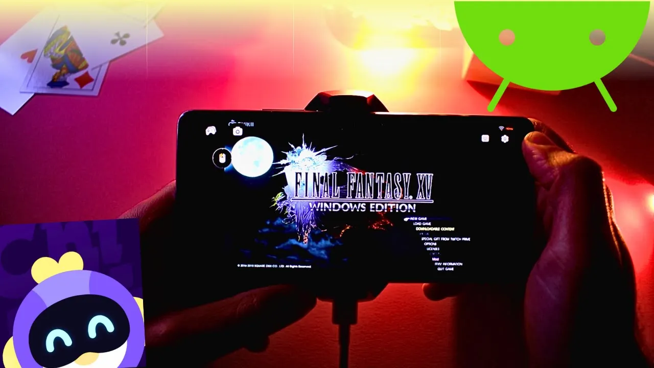Final Fantasy XV Windows Edition Mobile Android Gameplay - Android Cloud Gaming - Chikii
