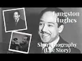 Langston Hughes - Short Biography Life Story