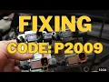 P2009 IMRC CIRCUIT BANK 1 CIRCUIT LOW COMMON CAUSE AND HOW TO FIX