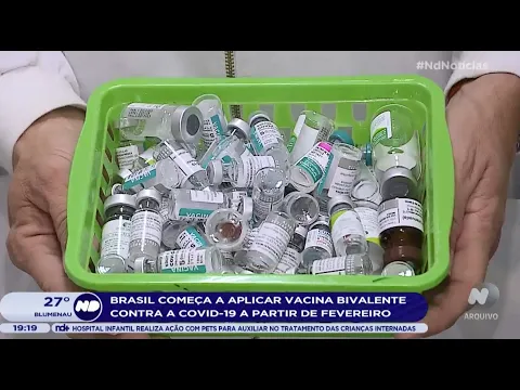 Brasil começa a aplicar vacina bivalente contra a Covid-19 a partir de fevereiro