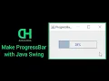 Make ProgressBar with Java Swing