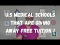 Tuition-Free U S Medical Schools You Need To Apply To Now