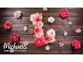 How to Make a Floral Letter Michaels