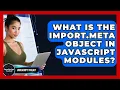What Is The Import meta Object In JavaScript Modules - JavaScript Toolkit