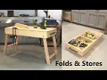 Portable Workbench that Stores Tools