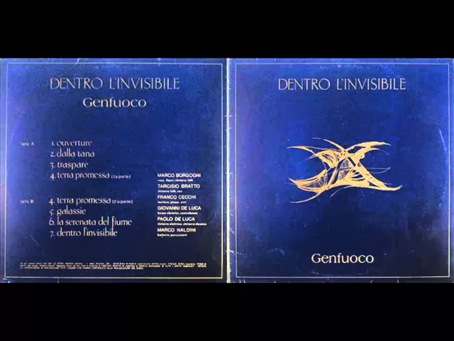 Genfuoco - DENTRO L'INVISIBILE (1979) FULL ALBUM