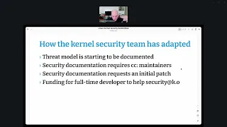Netdev 0x1A - LLMs and the kernel security process