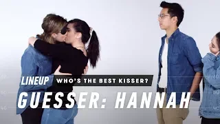 whos the best kisser hannah lineup cut