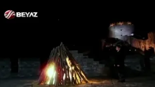 مراد علمدار يوقد نار الختيارية أمام انظار اسكندر وادي الذئاب 