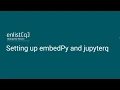 Installing embedPy and jupyterq