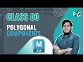 Class 03 Vertex Edge Face in Maya Begins with Maya Free Course