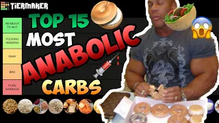most anabolic carbs the best bodybuilding carbs for maximum muscle growth top tier tuesday 